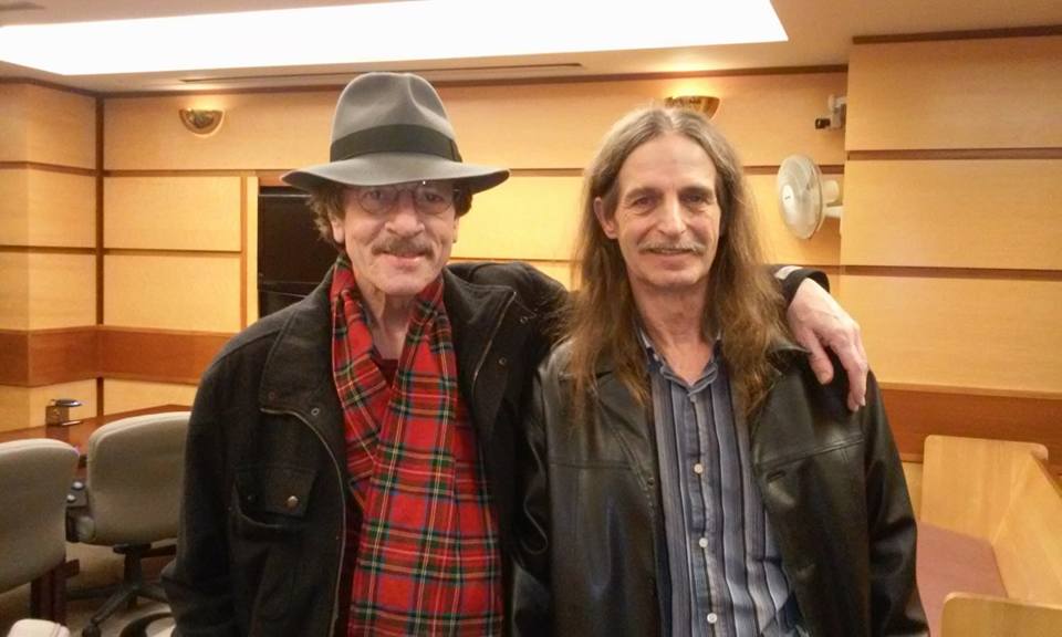 Barry Blackwell with friend Cliff Larson - photo courtesy of Cliff Larson