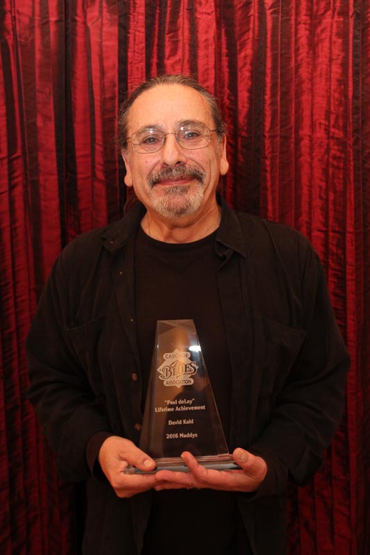 Dave Kahl - "Paul deLay" Lifetime Achievement Award.