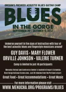 Blues In The Gorge Acoustic Blues Guitar Camp