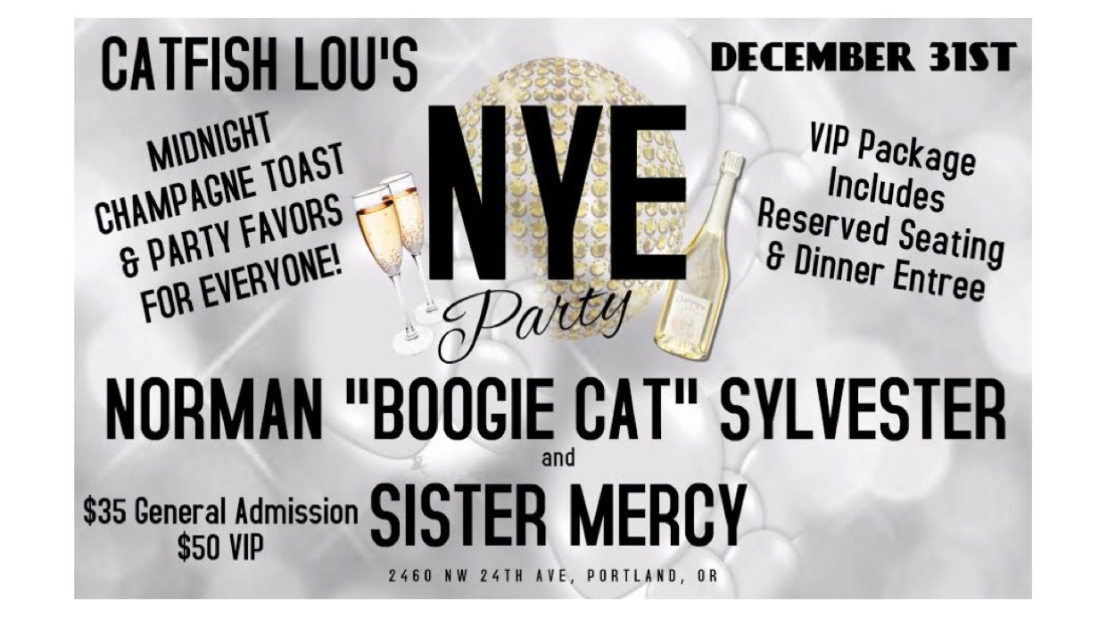 Year’s Eve With The Norman Sylvester Band & Sister Mercy