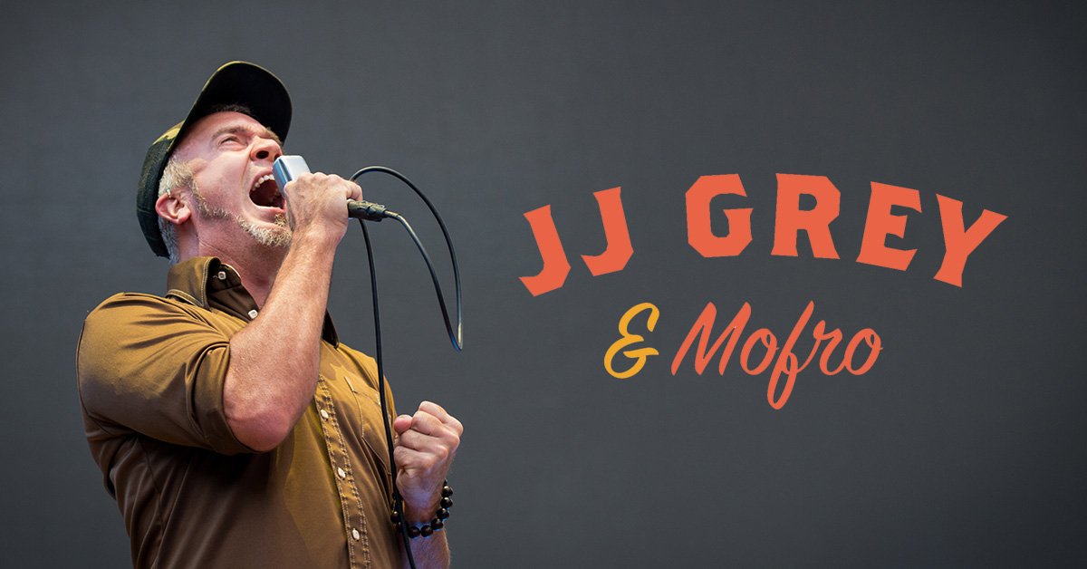 JJ Grey & Mofro Visits The Crystal Ballroom Cascade Blues Association