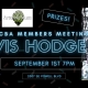 Cascade Blues Association Monthly Meeting - LIVE with Tevis Hodge Jr Wednesday September 1st at 7pm